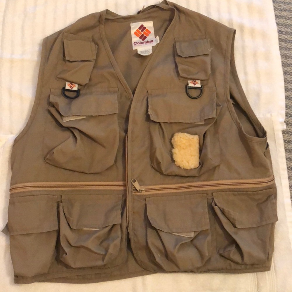 Columbia fishing vest